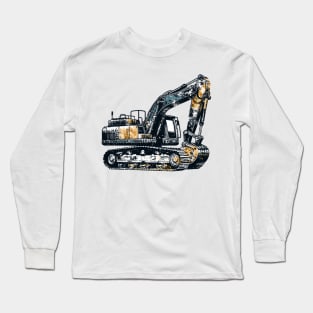 Excavator Long Sleeve T-Shirt